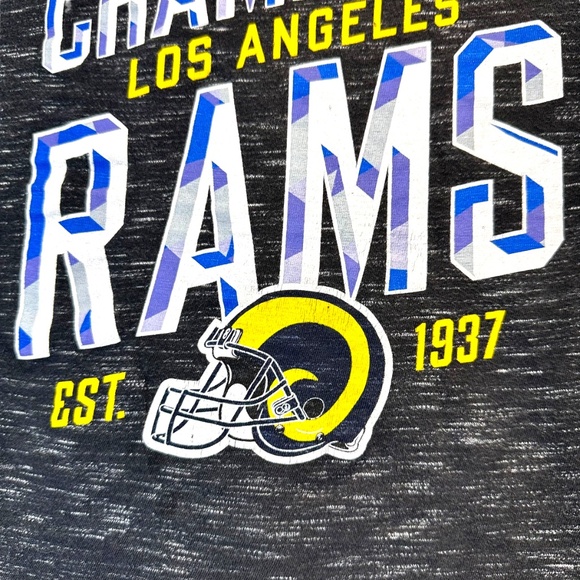 LA Rams Conference Champs Super Bowl LIII Youth Shirt Small NFL - Picture 3 of 6